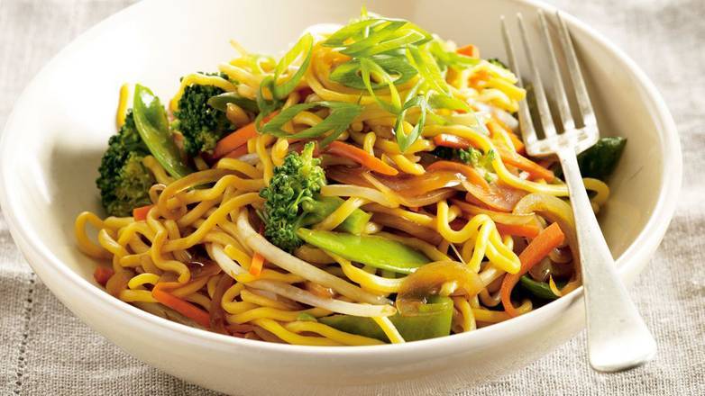 杂菜炒面 Vegetable Stir-fried Noodles